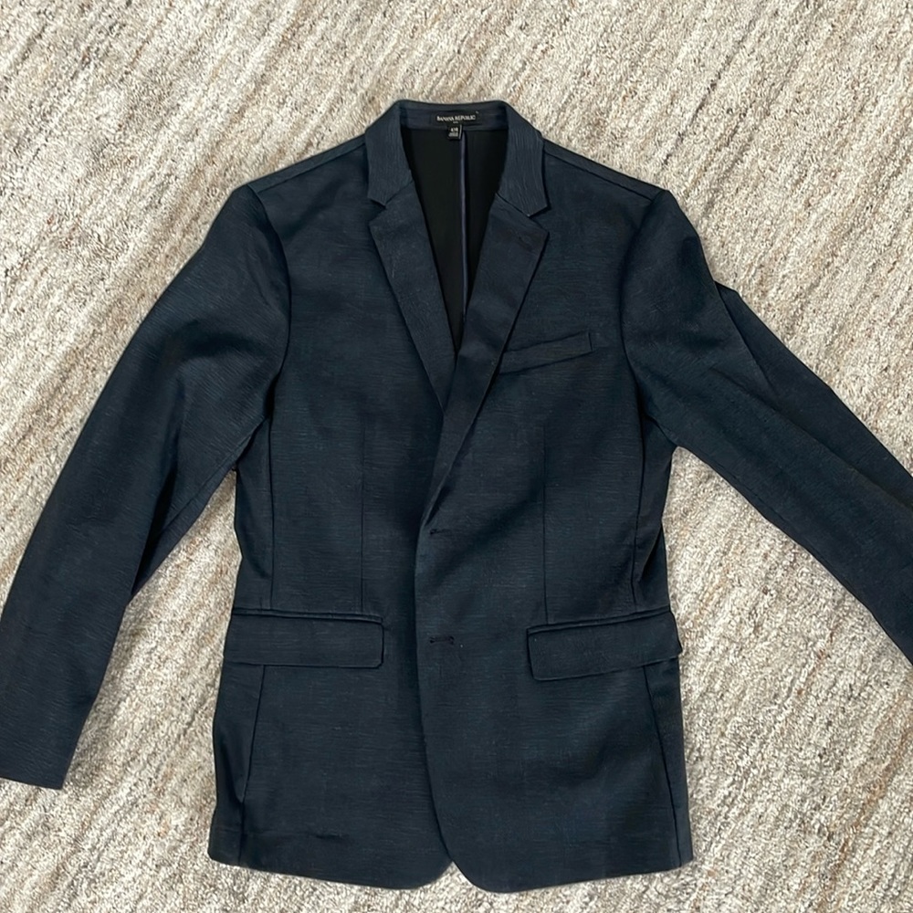 Banana Republic blazer. Dark blue.